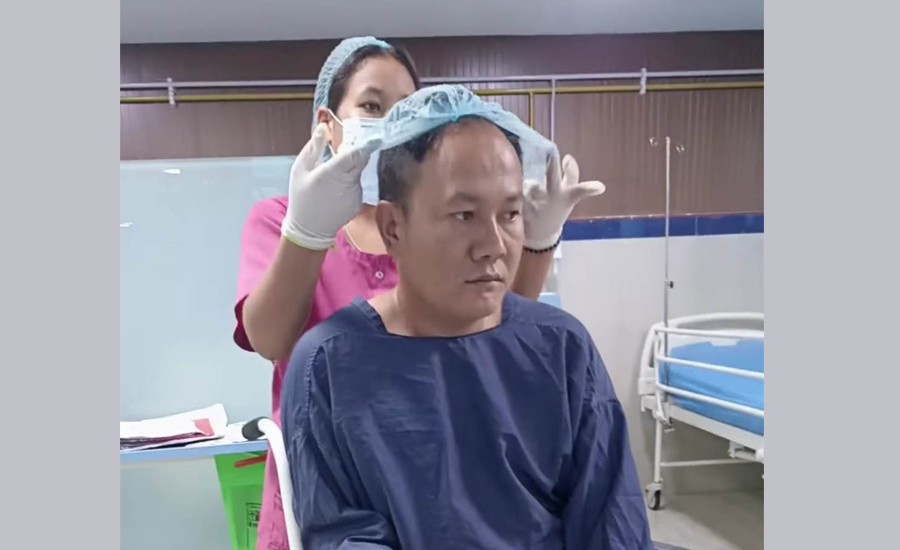 उपचार खर्च तिर्न नसक्दा अस्पतालमै बन्धक मदन ।