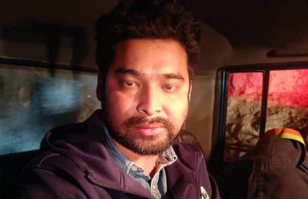 पूर्वमन्त्री रायमाझीका छोरा सन्दीप पक्राउ ।