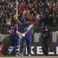 घरेलु मैदानमा नामिबियामाथि नेपालको सान्दार जित ।