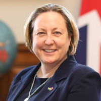 बेलायतकी राज्यमन्त्री एन मरि ट्रेभेलियन नेपालमा ।