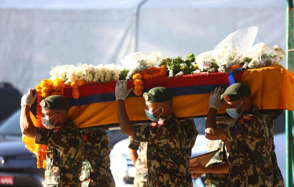 विपिन जोशीको शव काठमाडौँ आइपुग्यो